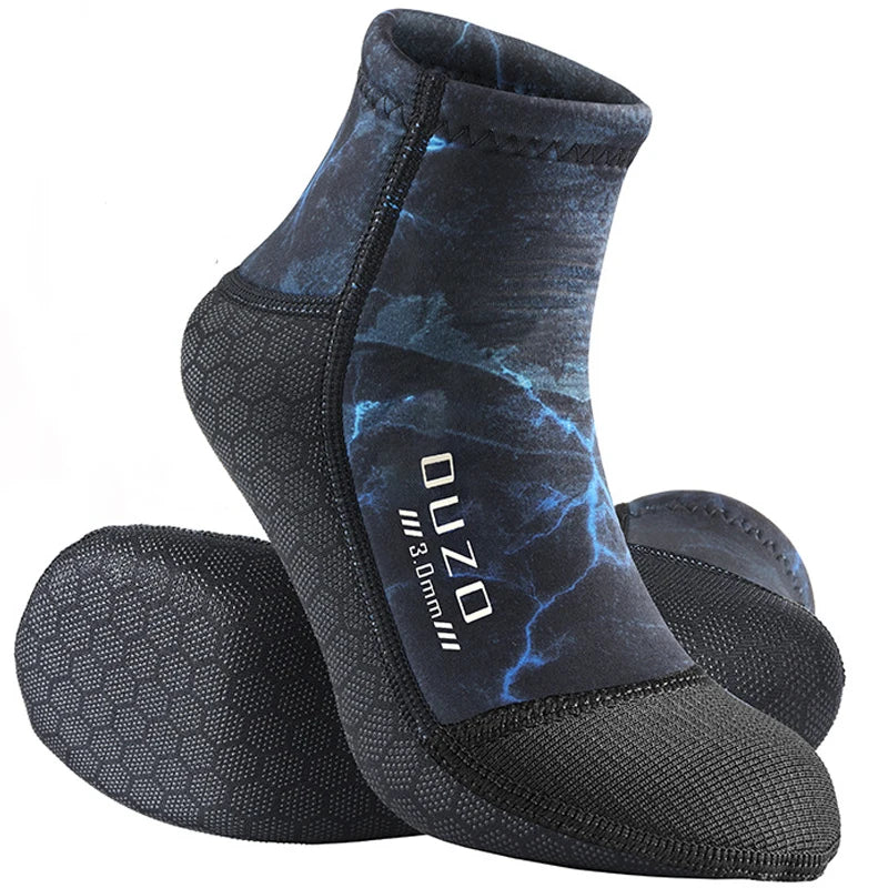 New 3mm Diving Neoprene Socks – Anti-Slip, Warm, Cold-proof Wetsuit Socks for Water Sports