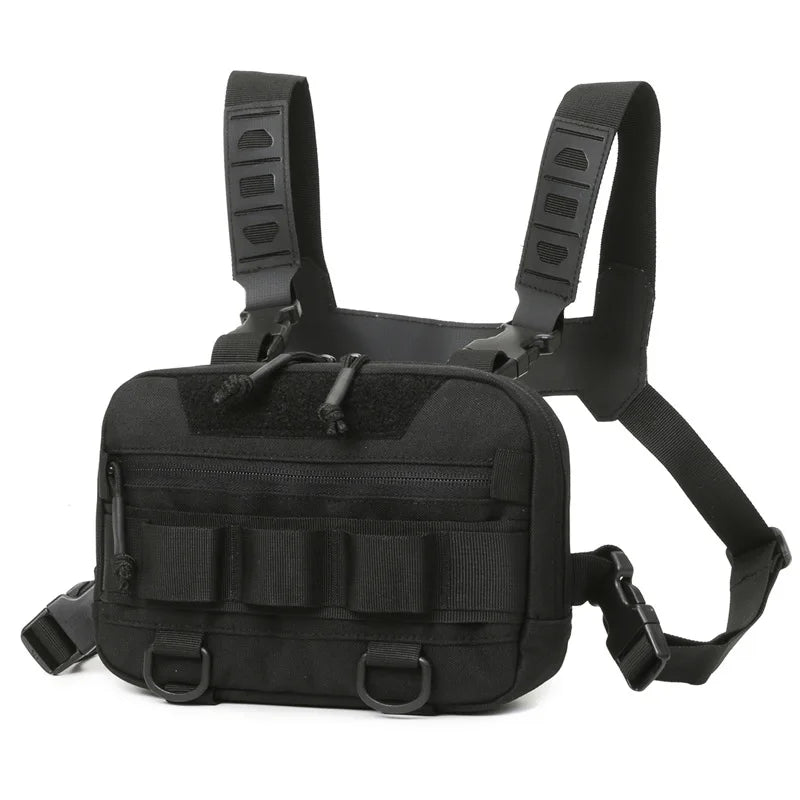 Furukroa Tactical Chest Rig Bag – Molle Front Pack for Outdoor, Hiking, Cycling & Fitness