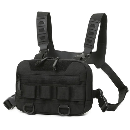 Furukroa Tactical Chest Rig Bag – Molle Front Pack for Outdoor, Hiking, Cycling & Fitness