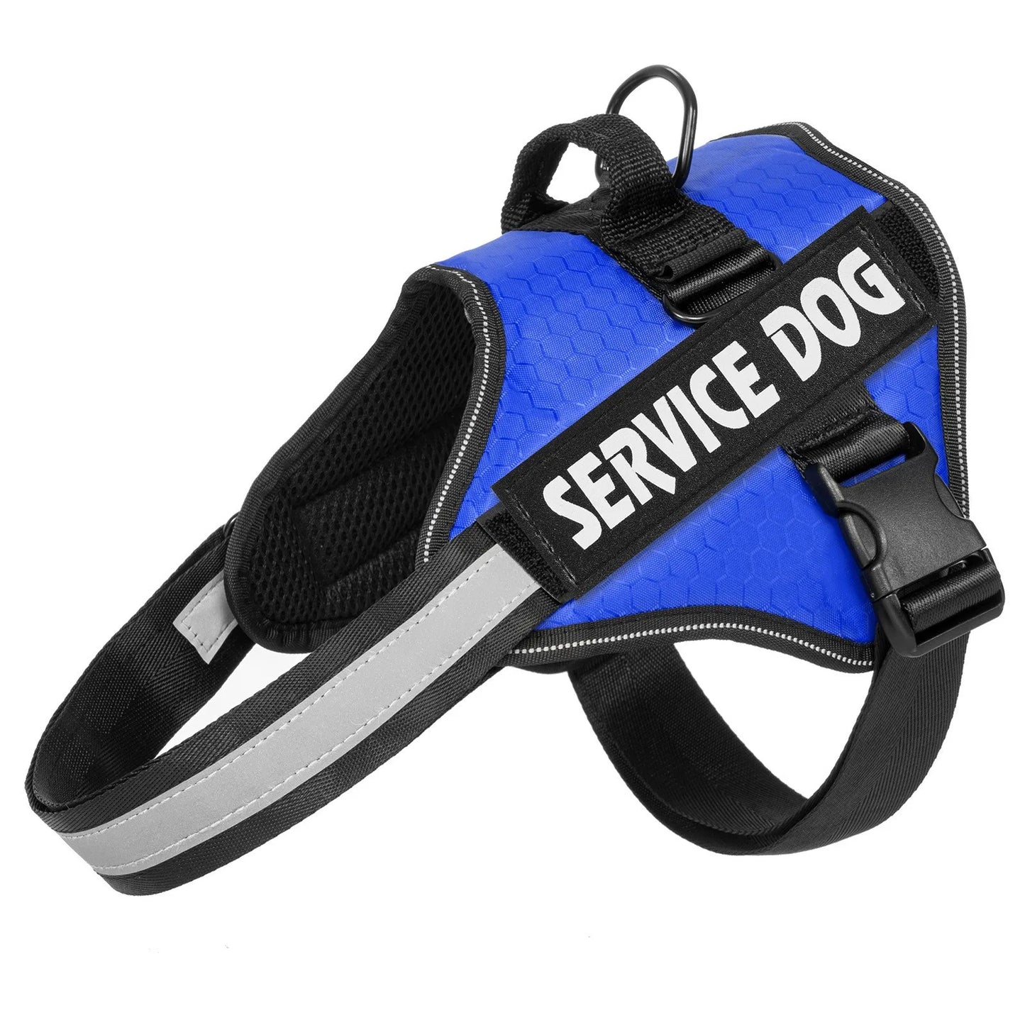 Chest Strap Dog Vest Harness for Medium & Large Dogs – Quick Release Anti-Pull Adjustable Vest Harness for Border Collie, Golden Retriever & Training Walks