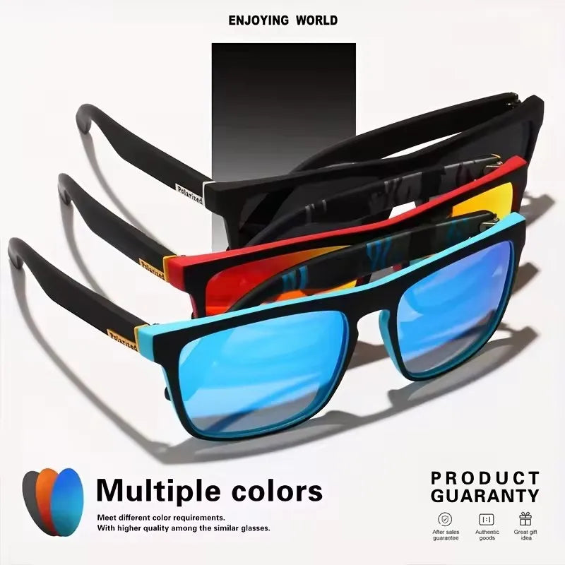 Fashion Vintage Square Polarized Sunglasses – Men & Women