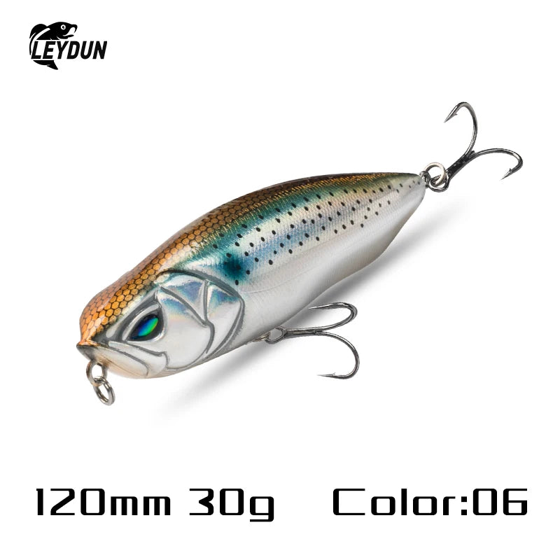 LEYDUN Z-Claw Floating Pencil Fishing Lure – Topwater Hard Bait
