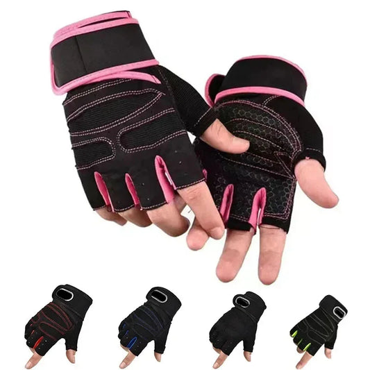 Shockproof Gym Gloves – Hand & Wrist Protection for Men and Women