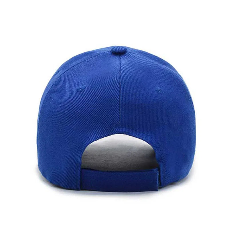 Unisex Plain Baseball Cap Adjustable Snapback Hat Casual Streetwear Dad Cap for Men & Women