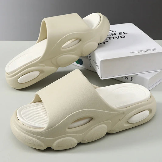 YEAE Men’s Summer Outdoor Platform Slides – Lightweight EVA Non-Slip Sandals