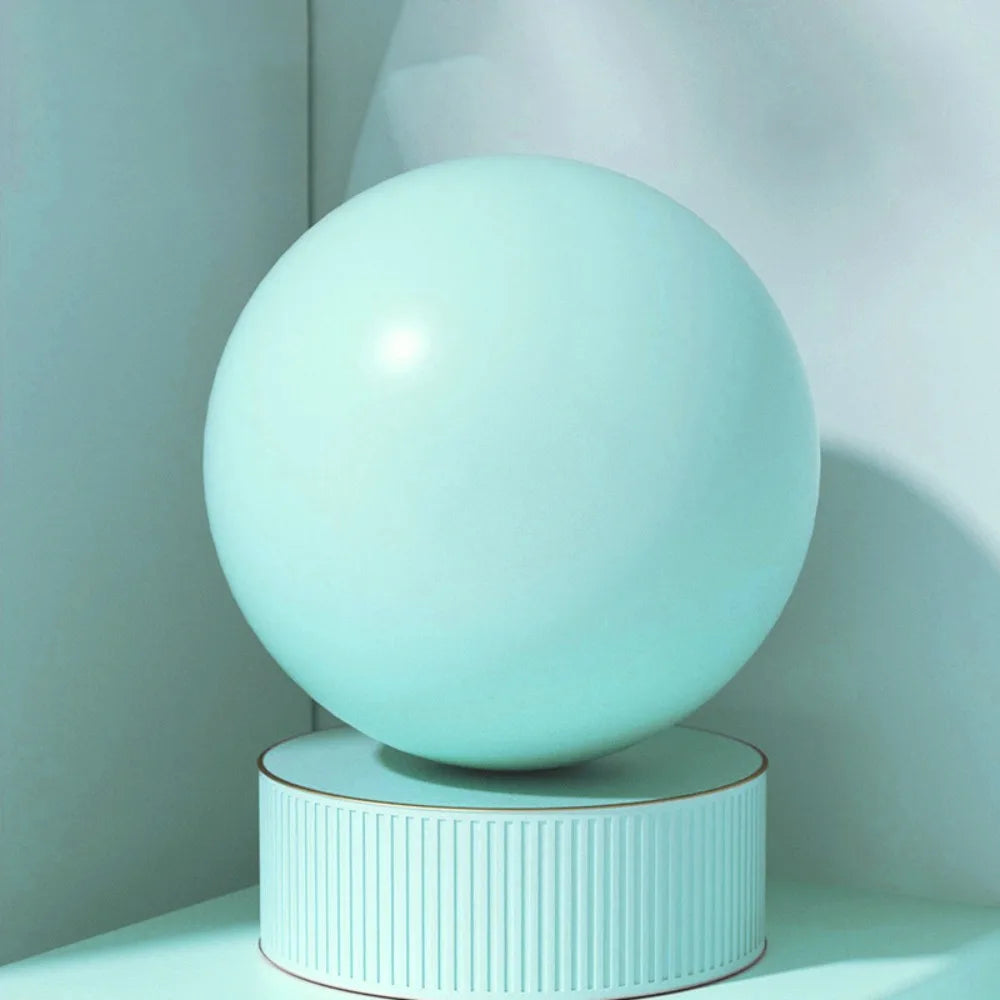 PVC Mini Yoga Ball – 25cm Anti-Burst Pilates Ball for Fitness, Core Training & Indoor Exercise