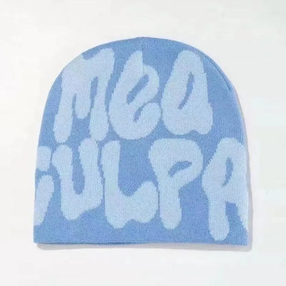 Knitting Cap Hat – Fashionable Wool Acrylic Beanie for Women