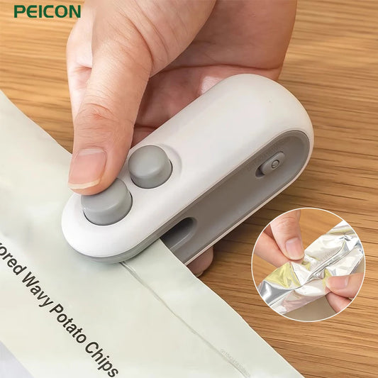 Mini Heat Bag Sealing Machine – Handheld Food Sealer for Snacks & Storage
