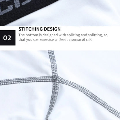 Men’s Single-Leg Basketball Compression Pants – Running Training Fitness Tights