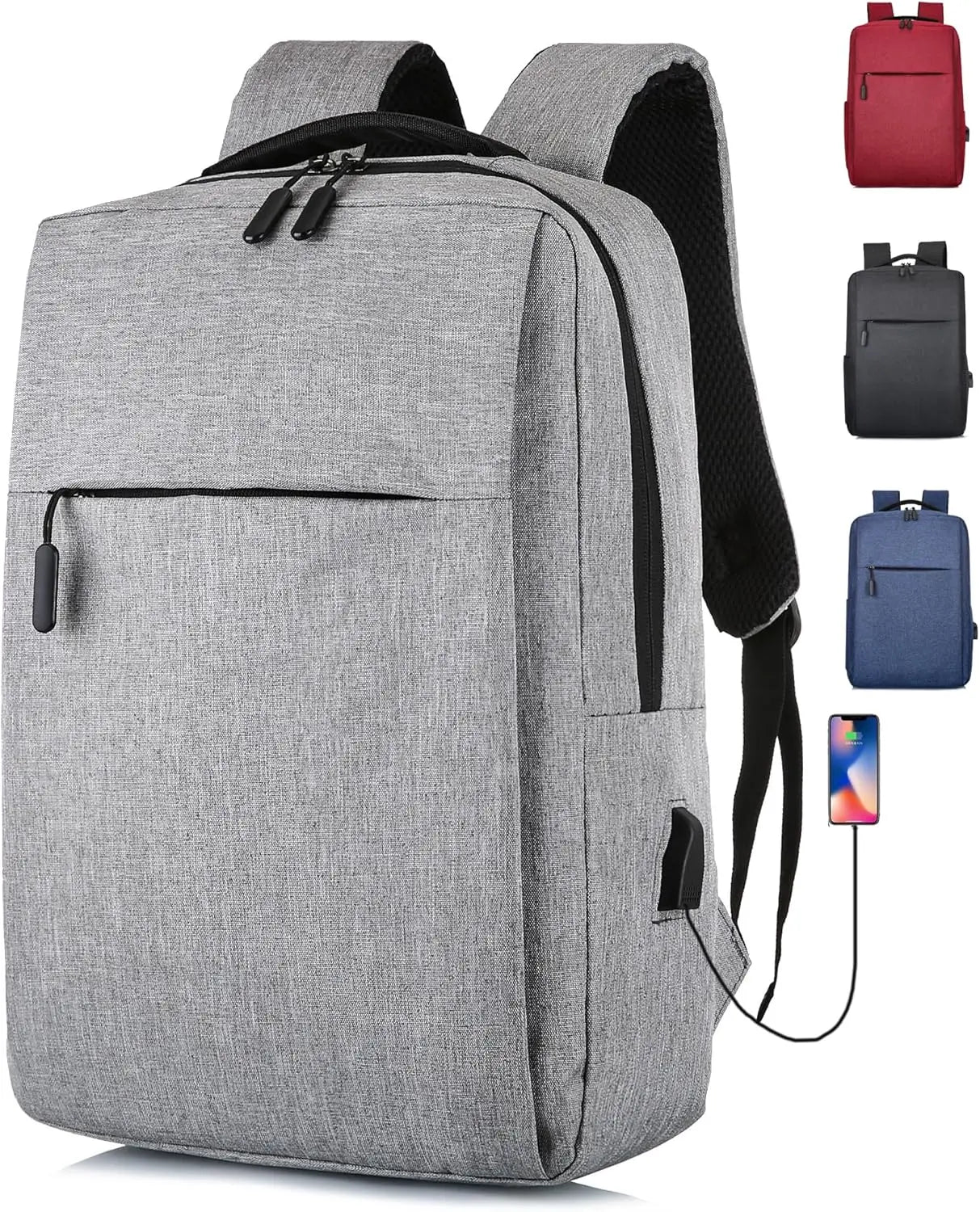 15" Premium Anti-Theft Business Travel Laptop Backpack