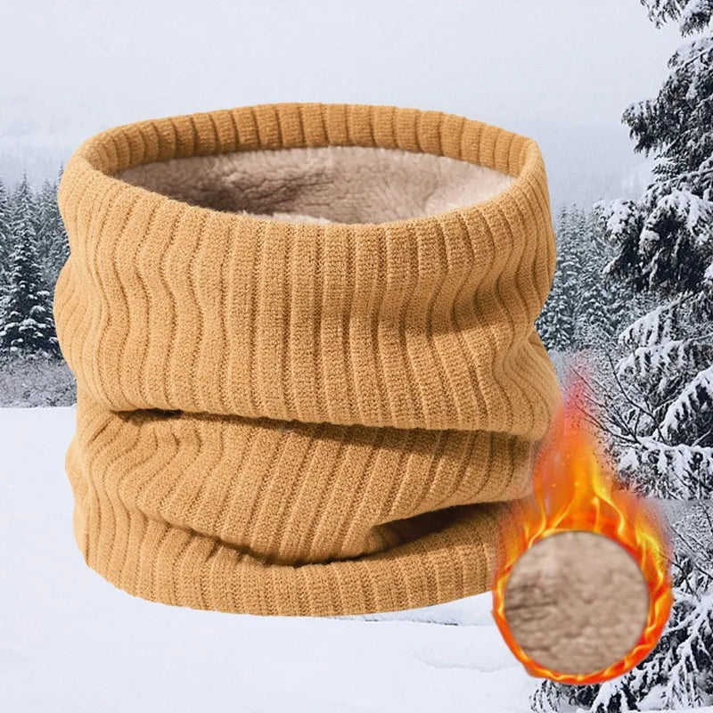 Unisex Knitted Winter Scarf – Warm, Fashionable, and Versatile