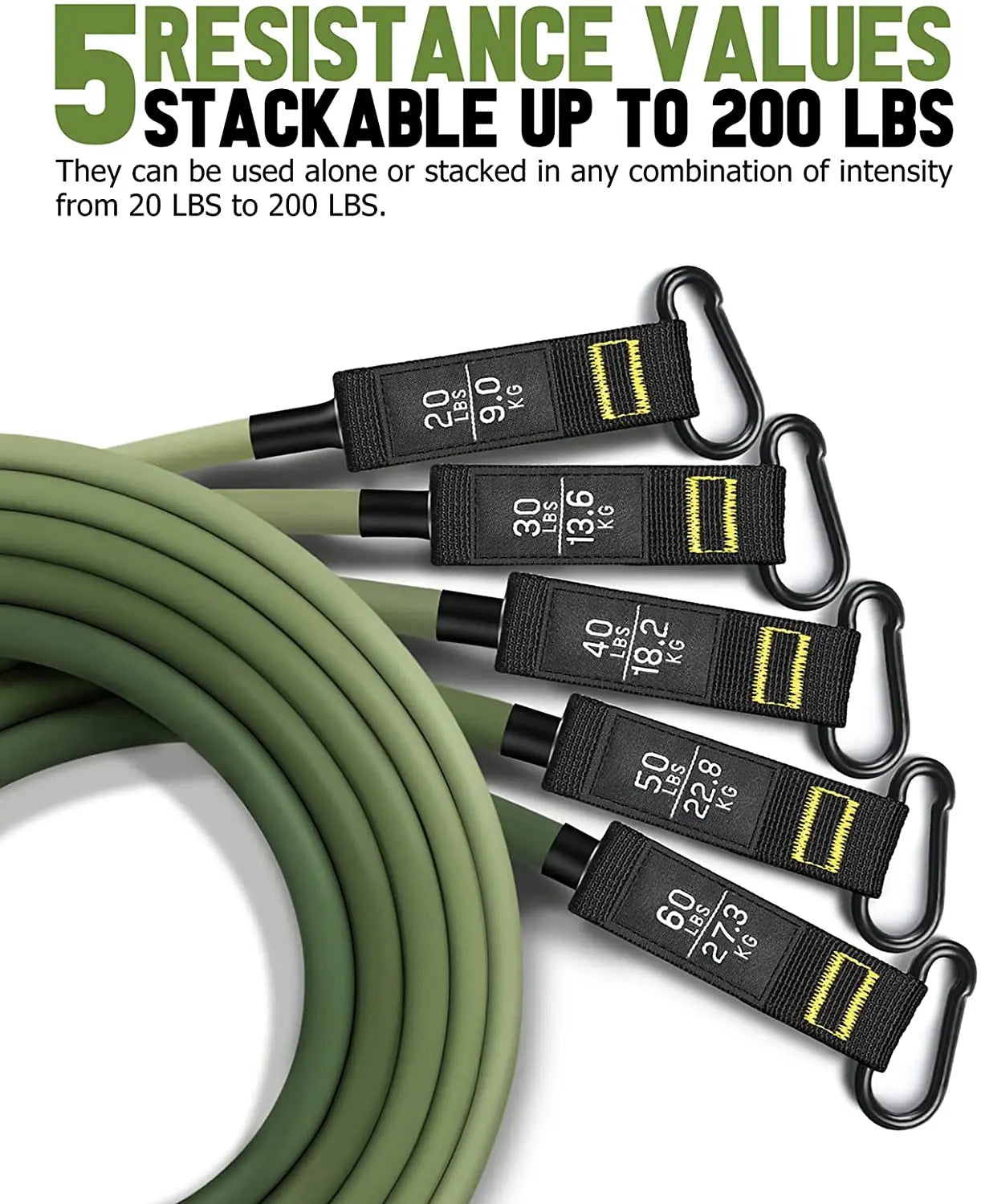 Burari Resistance Band Set – Full-Body Strength & Flexibility Training