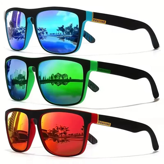 Fashion Vintage Square Polarized Sunglasses – Men & Women