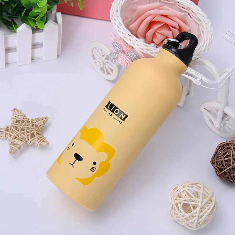 Bolttle Lovely Animals Kids Water Bottle – Creative & Portable for Outdoor Sports, Cycling, Camping, Hiking, and School