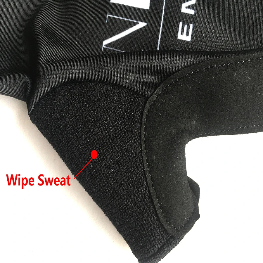 Men & Women Fingerless Cycling Gloves – Non-Slip Sport Mittens