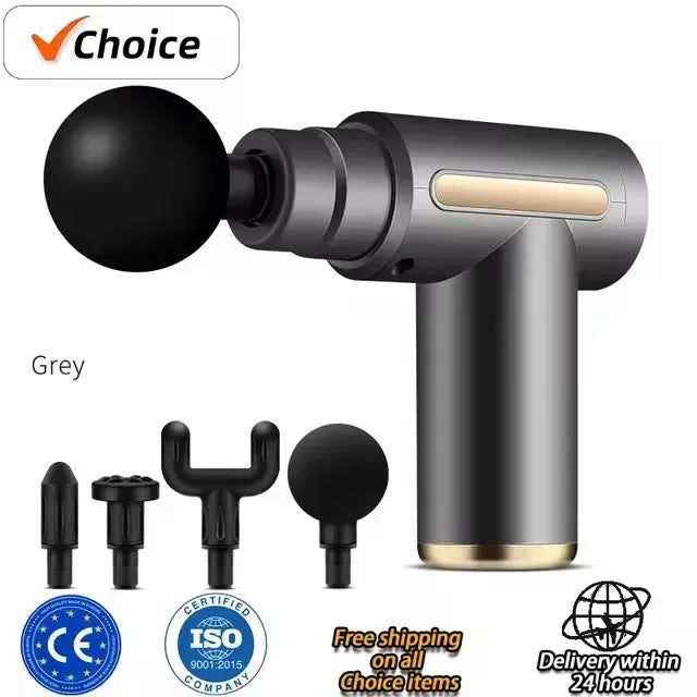 UXPU Mini Fascia Massage Gun – USB Rechargeable Muscle Relaxation Device