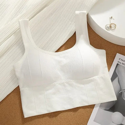 Women's Breathable Sports Bra – Seamless Yoga & Fitness Top