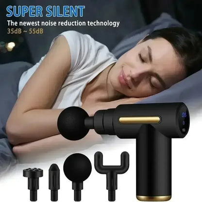 UXPU Mini Fascia Massage Gun – USB Rechargeable Muscle Relaxation Device