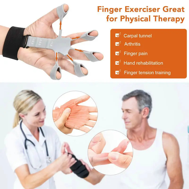 Silicone Gripster – Hand & Finger Strength Trainer