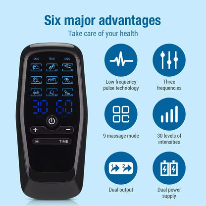 Physiotherapy TENS EMS Muscle Stimulator – Digital Body Massage & Slimming Device