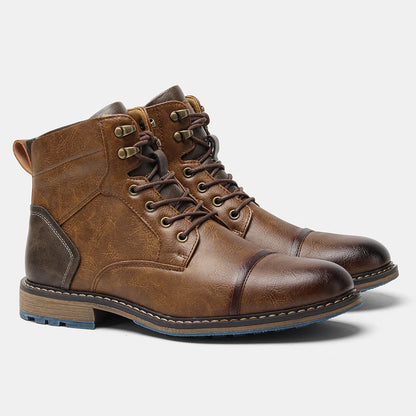 Retro Men Boots Outdoor Casual Fashion Men Ankle Boots