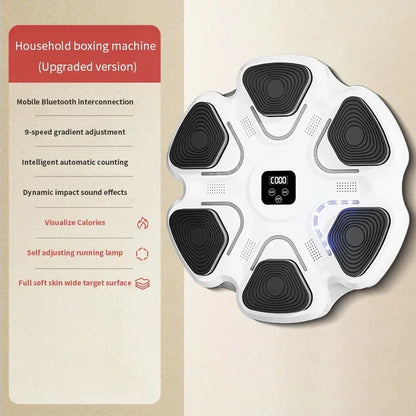 Smart Music Boxing Machine – Interactive Fitness Trainer for Adults & Children