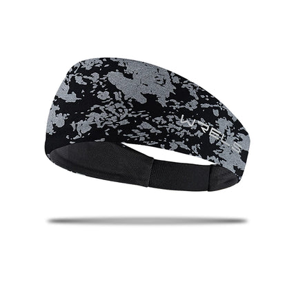 Unisex Sports Hairband – Breathable Sweat-Absorbing Yoga & Basketball Headband