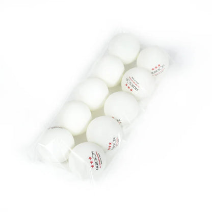 Huieson 3-Star Table Tennis Balls – 10-Pack, 40+mm, 2.8g