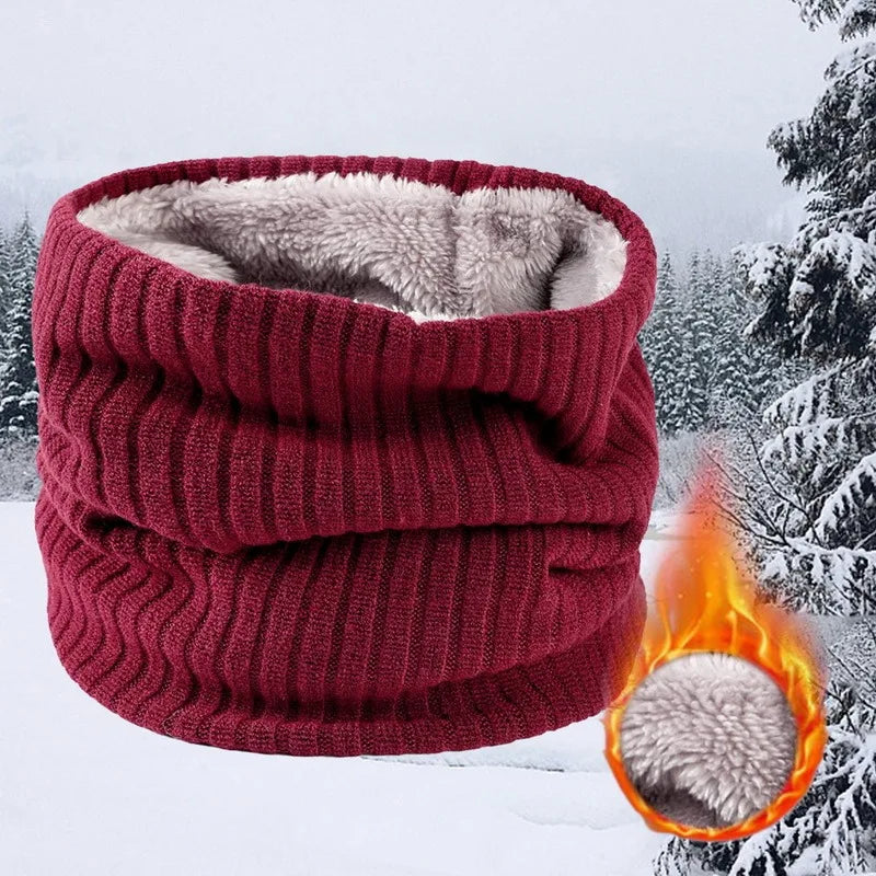 Unisex Knitted Winter Scarf – Warm, Fashionable, and Versatile