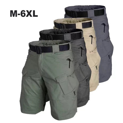Men’s Outdoor Cargo Shorts – Waterproof & Breathable for Summer Adventures