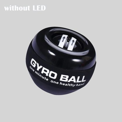 LED Gyroscope Wrist Ball Trainer – Forearm, Hand & Wrist Exerciser for Strength Training