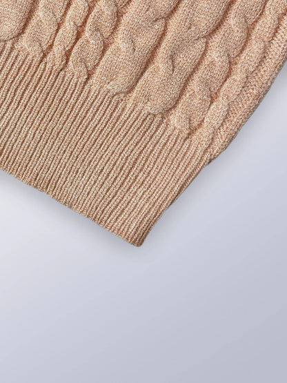 Women's Winter Bodycon Sweater Dress Long Sleeve Round Neck Cutout Waist Ribbed Knit Bodycon Mini Skirt Solid