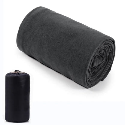 Ultra-Light Fleece Sleeping Bag Liner – Portable Envelope Travel Sheet for Adults, Camping & Outdoor Use