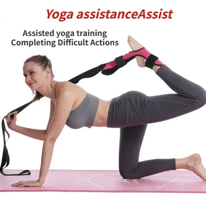 Yoga Leg Stretching Band – Foot Care & Flexibility Training Strap