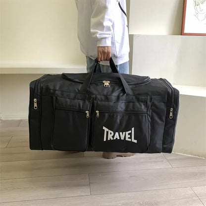 SCIONE Foldable Large-Capacity Travel Duffel Bag – Waterproof, Multifunctional Sports & Business Handbag (80L)