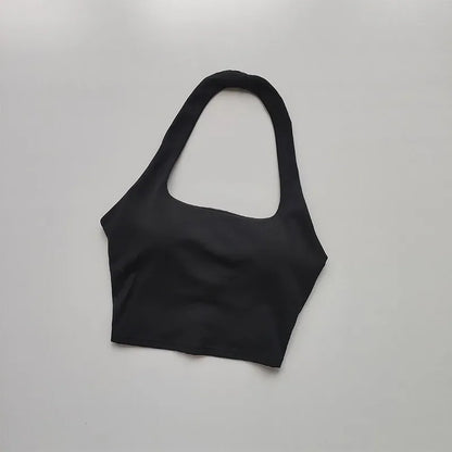 SKINOFSKIN Women’s Fitness Bra – Backless Gym & Yoga Crop Top for Running and Workouts