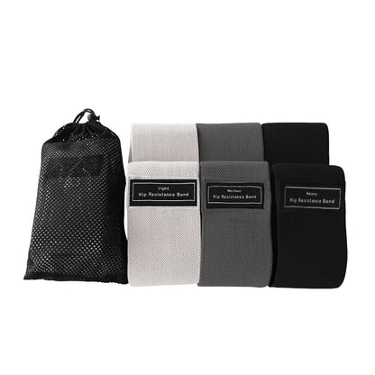 Fabric Resistance Hip Booty Bands – Unisex Glute & Thigh Workout Loops