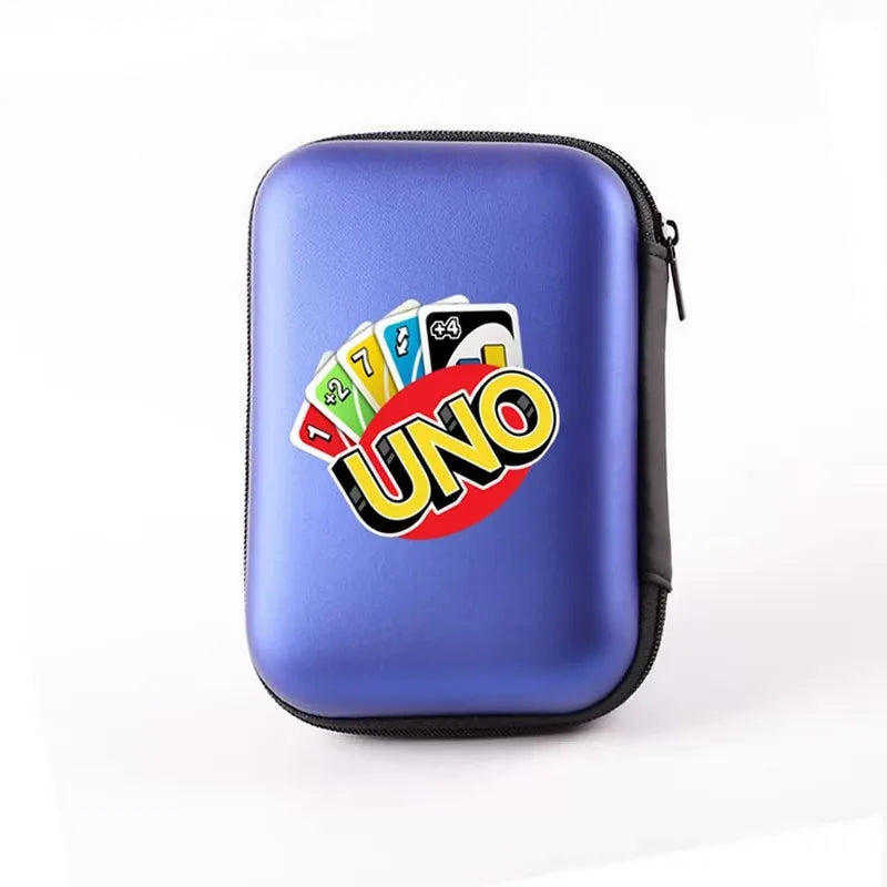 MINISO UNO Travel Zipper Case – Portable Card Game Storage