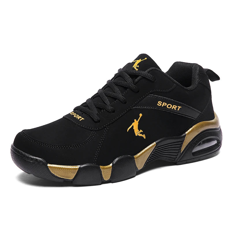 Men’s Lightweight Running Shoes Breathable Lace-Up Sneakers Outdoor Sports Tennis Walking Shoes Casual Athletic Shoe