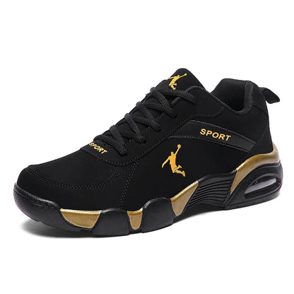 Men’s Lightweight Running Shoes Breathable Lace-Up Sneakers Outdoor Sports Tennis Walking Shoes Casual Athletic Shoe