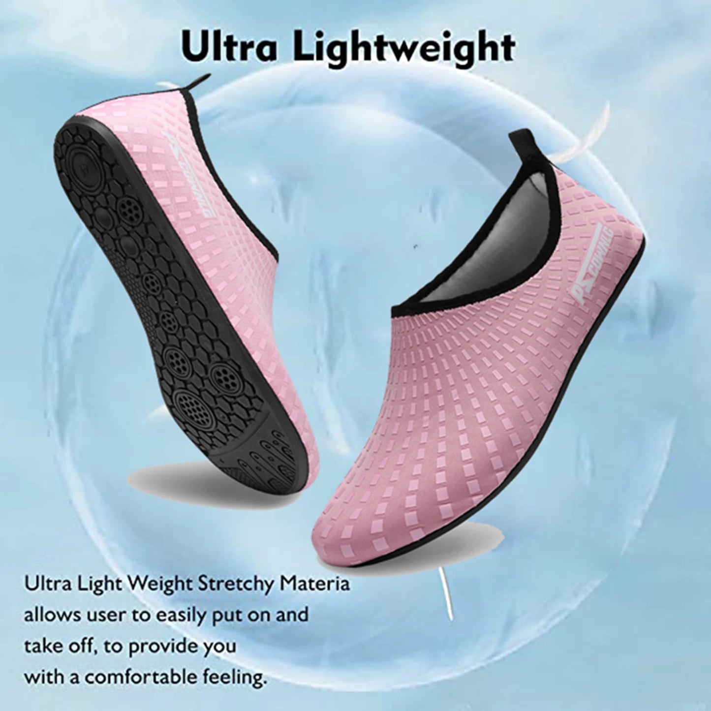 Unisex Wading & Water Sports Shoes – Lightweight, Breathable, Slip-On