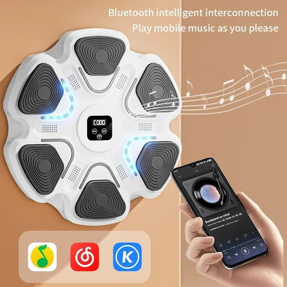 Smart Music Boxing Machine – Interactive Fitness Trainer for Adults & Children