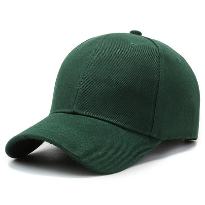 Unisex Plain Baseball Cap Adjustable Snapback Hat Casual Streetwear Dad Cap for Men & Women