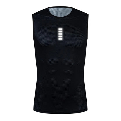 Reflective Cycling Base Layer Vest – Men & Women