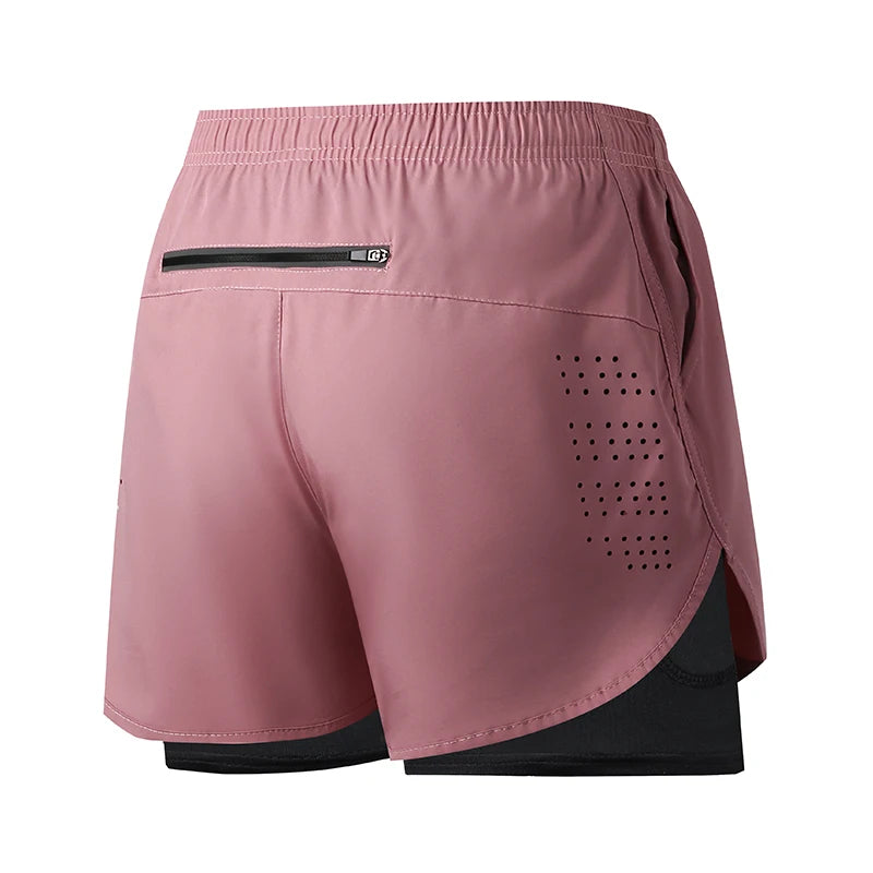 Men’s Quick-Drying Running Shorts – Solid Black Fitness Shorts