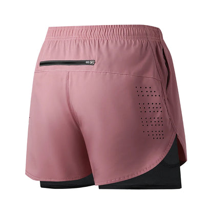 Men’s Quick-Drying Running Shorts – Solid Black Fitness Shorts