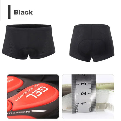 Men’s Cycling Shorts – Breathable, Quick-Dry, Anti-Sweat Polyester Shorts for Outdoor & Road Cycling