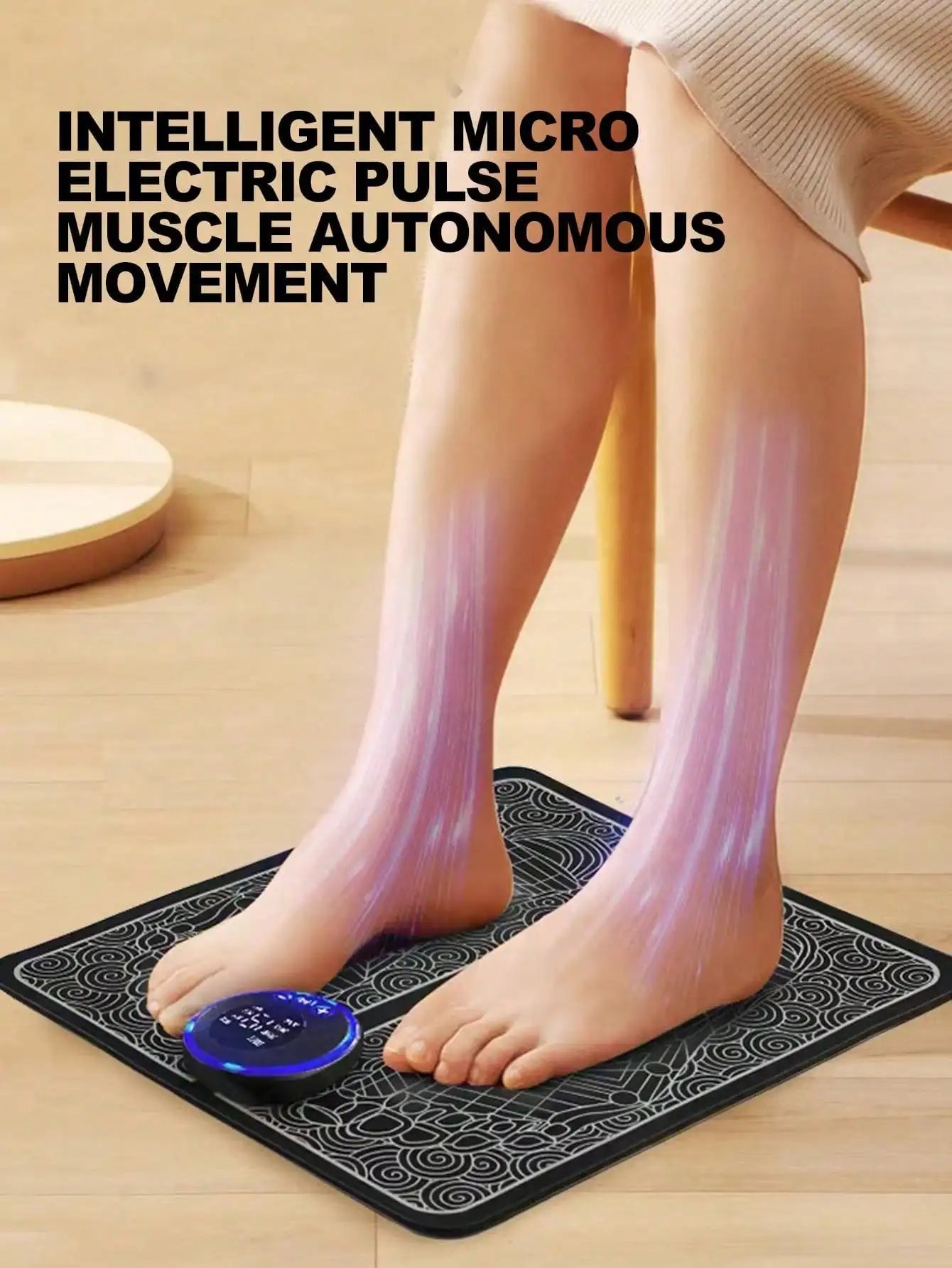 EMS Foot Massager Therapy Machine – Automatic Foot Meridian Pressing Device