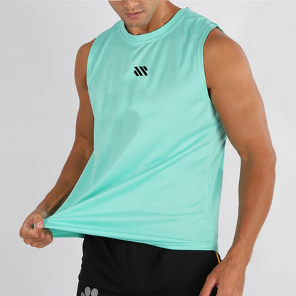 GITF Men’s Bodybuilding Vest – Breathable Gym Workout Mesh Sleeveless Shirt