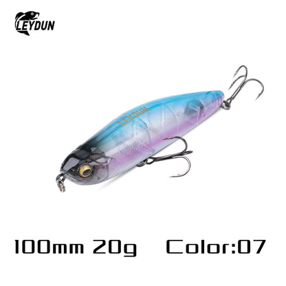 LEYDUN Z-Claw Floating Pencil Fishing Lure – Topwater Hard Bait